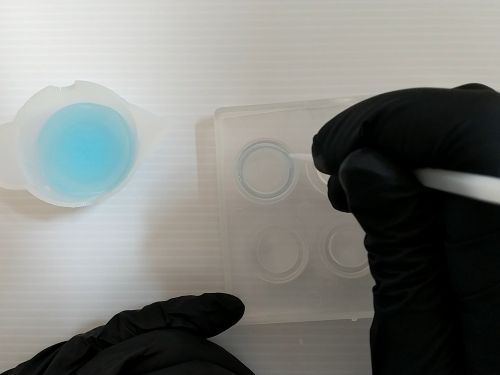 ①リングを作る
