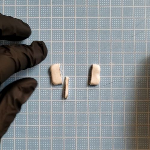 ④パーツをカットする