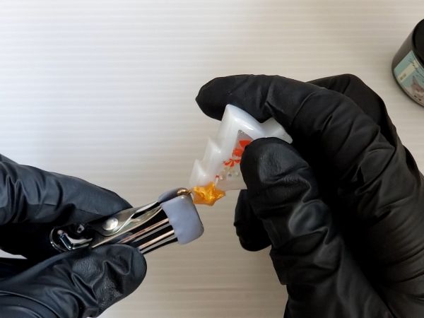 ⑥コーティングする