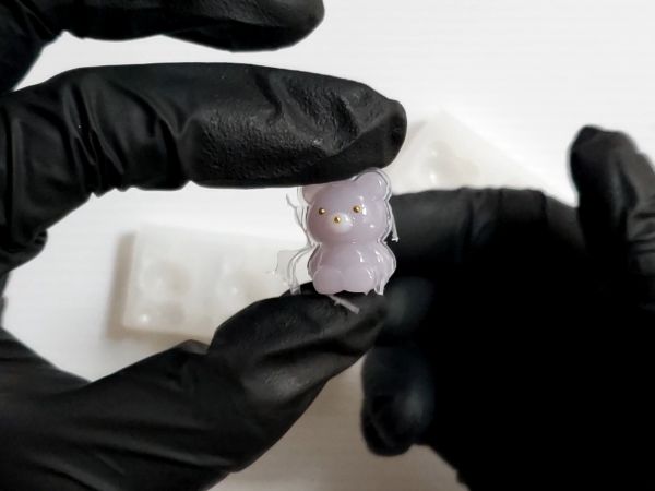 ①立体ミニアニマルパーツを作る