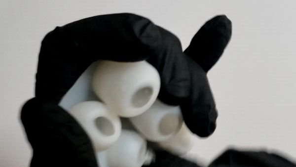 ①いちごパーツを作る