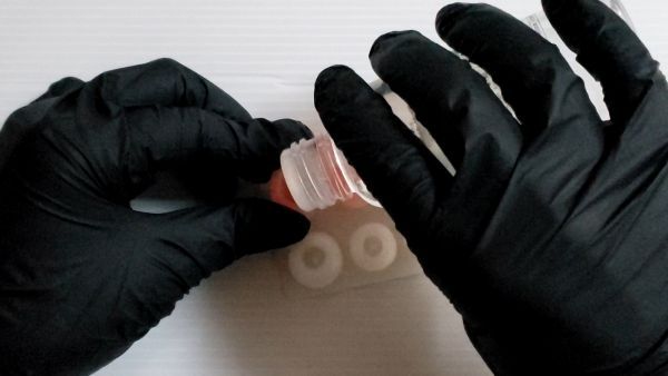 ①いちごパーツを作る