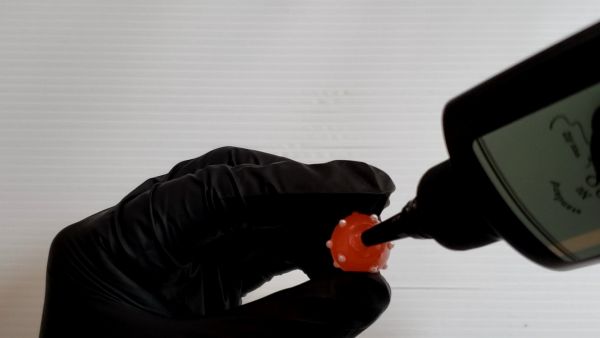 ①いちごパーツを作る