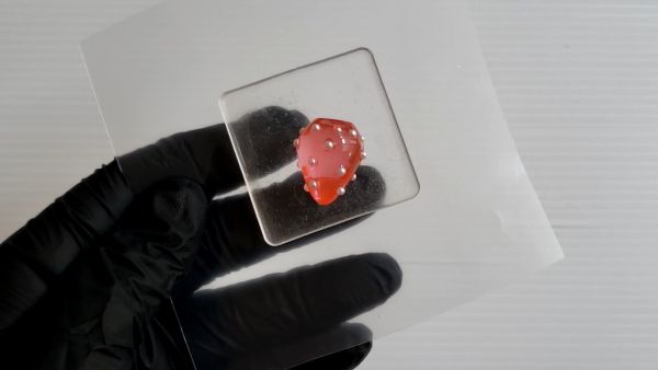 ①いちごパーツを作る