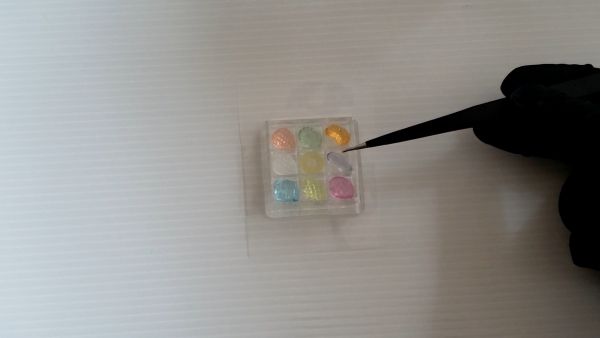 ③キャンディをケースに封入する