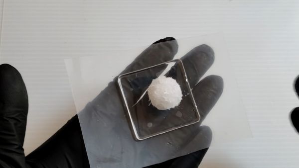 ②ふわふわかき氷のベースを作る