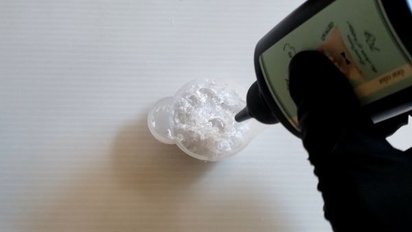 ②ふわふわかき氷のベースを作る